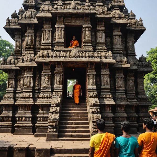Comment organiser une visite des temples de l'Inde du Sud ?